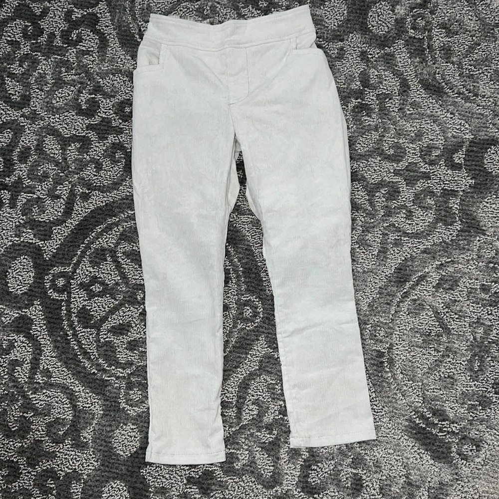 •Persnickety gray corduroy riding pant• - Picture 4 of 6